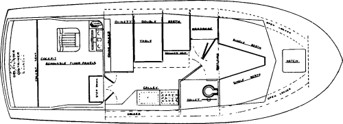 Freeman 24 Interior