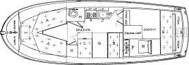 Freeman 25 Interior - Click to Enlarge