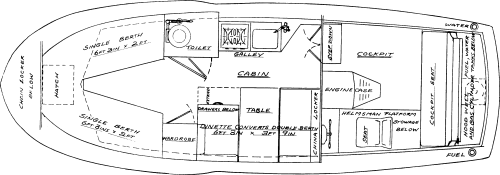 Freeman 26 MK2 Interior