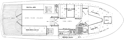 Freeman 33 Sedan Interior