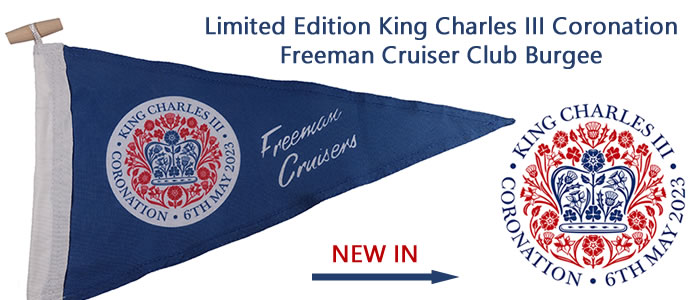 Freeman Cruiser King Charles III Coronation Burgee